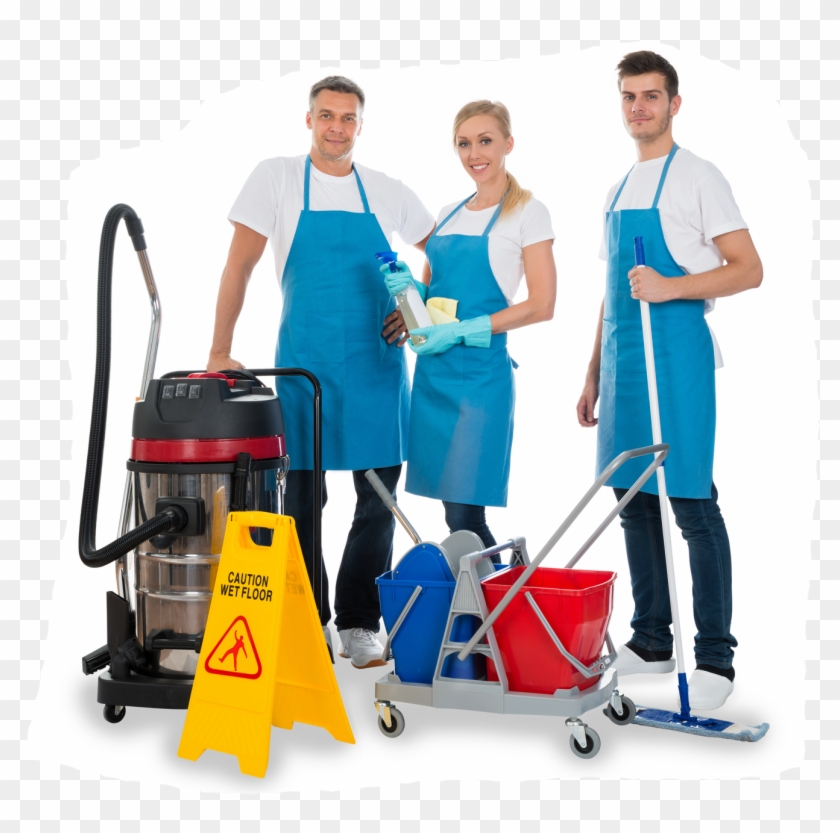 Our Cleaners Provide Professional Cleaning Service - Group Of Janitors #365480