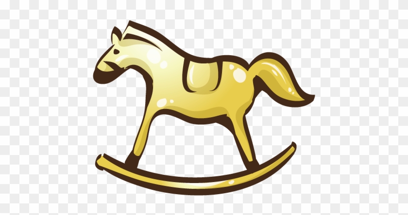 Yellow Rotating Small Horse - Yellow Rotating Small Horse #365508