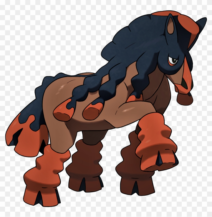 Ground Type By Pokemonsketchartist Mudsdale - Pokemon Sun And Moon Horse #365522