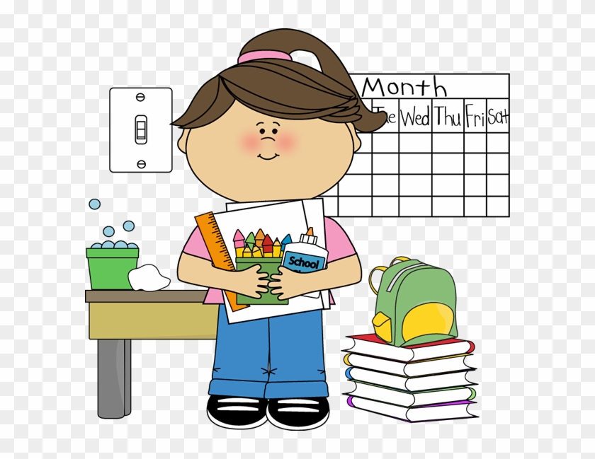 Children Cleaning Classroom Clipart Collection - Classroom Jobs Clipart #365559