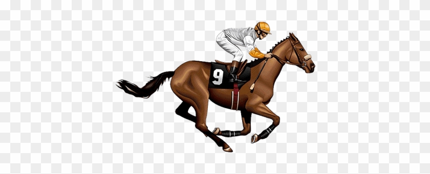Amazing Horse Racing Images Clip Art Free Race Horse - Jockey On Horse Clipart #365579