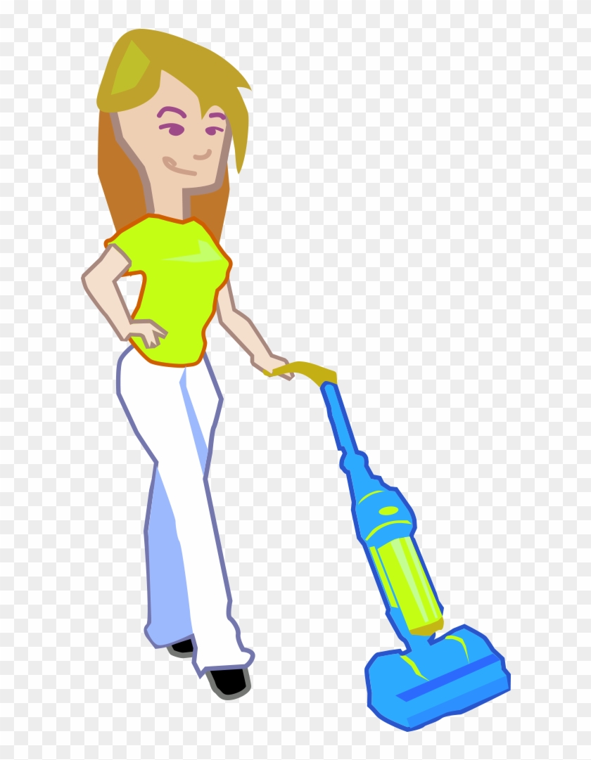 Cleaning Lady Vector Character - Cleaner #365583