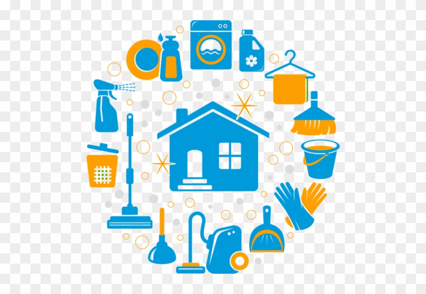 Home Cleaning Services - Home Services Icon Png #365607