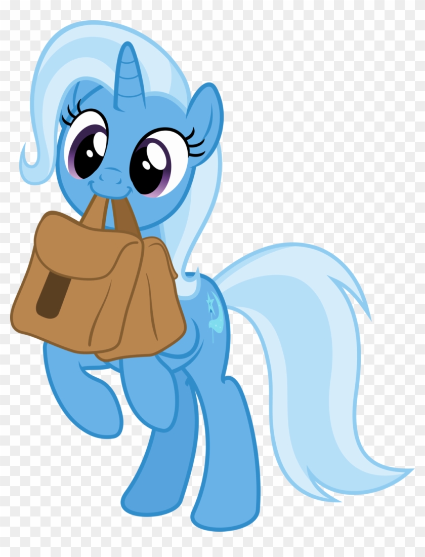 Cute Trixie With Saddle Bag - Cute Trixie Mlp #365664