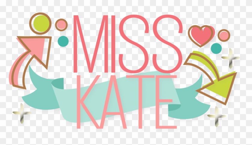 Flying Clipart Miss A - Miss Kate Cuttables Logo #365687