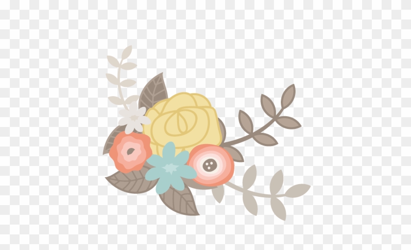 Flower Svg Cutting File For Scrapbooking Free Svg Cuts - Scalable Vector Graphics #365735
