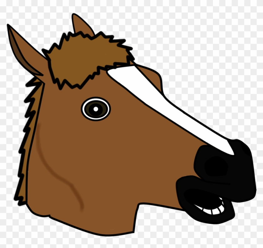 Horse Png - Horse Head Mask Vector #365739