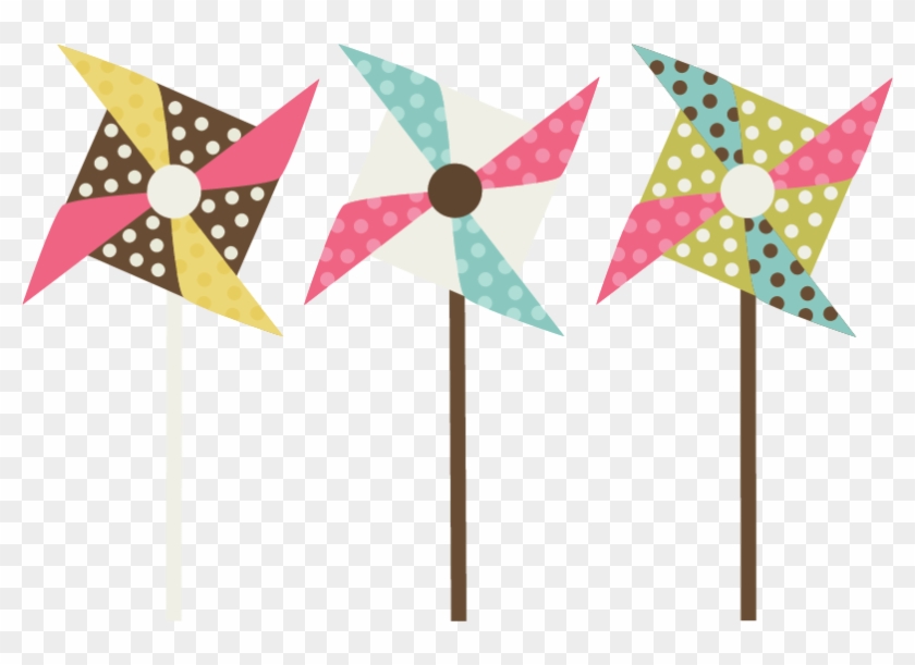 Pinwheel Cliparts Border - Pinwheel Clipart Png #365764