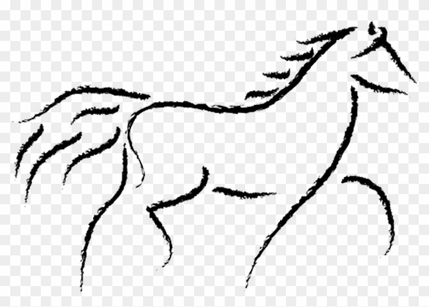 Equine Anatomy And Biomechanics - Running Horse Sketch #365775