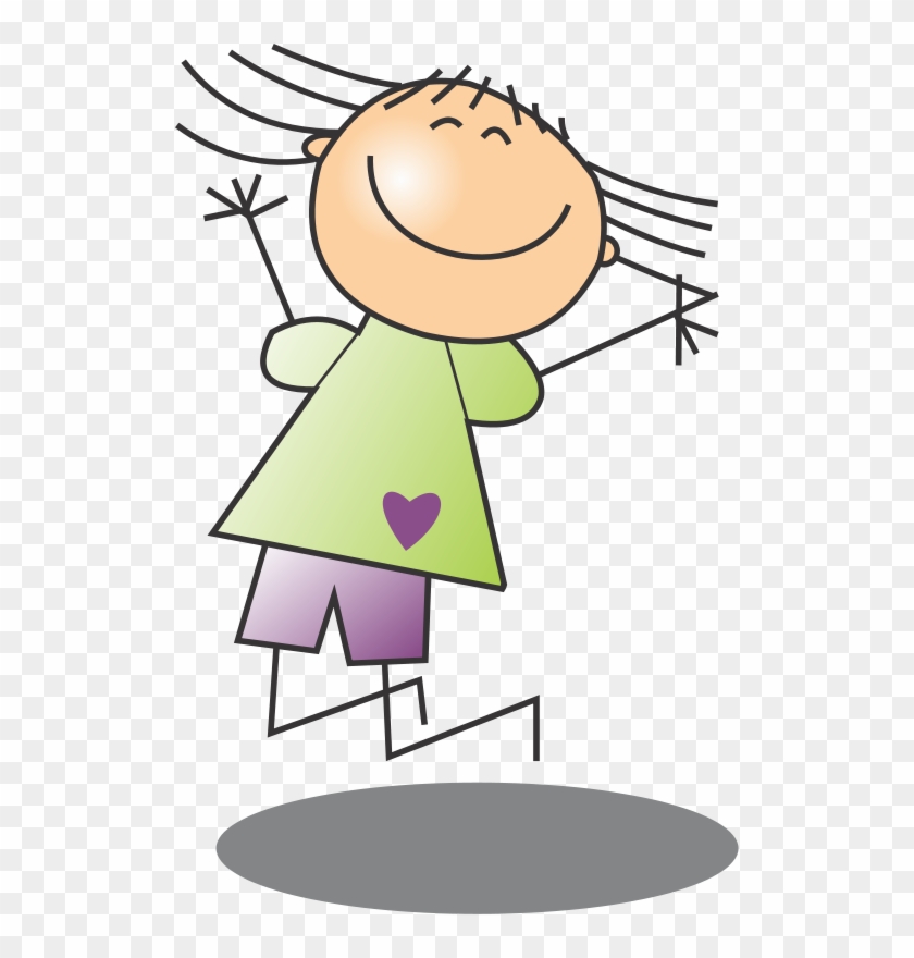 Jump Clipart Joy - Child Jumping Clipart #365804