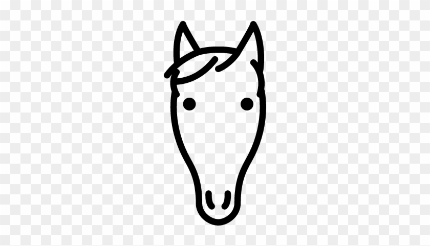 Horse Head Vector - Horse #365850