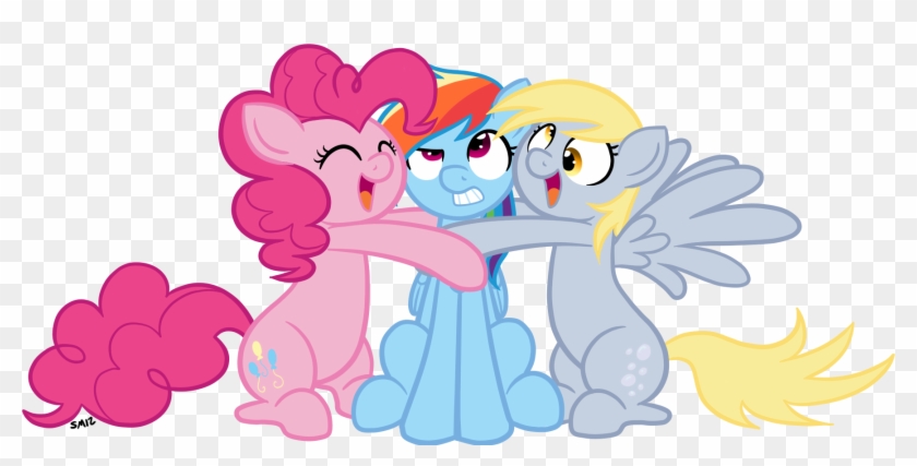 Smiz Pony Pinkie Pie Rainbow Dash Derpy Hooves Rarity - Cartoon #365886