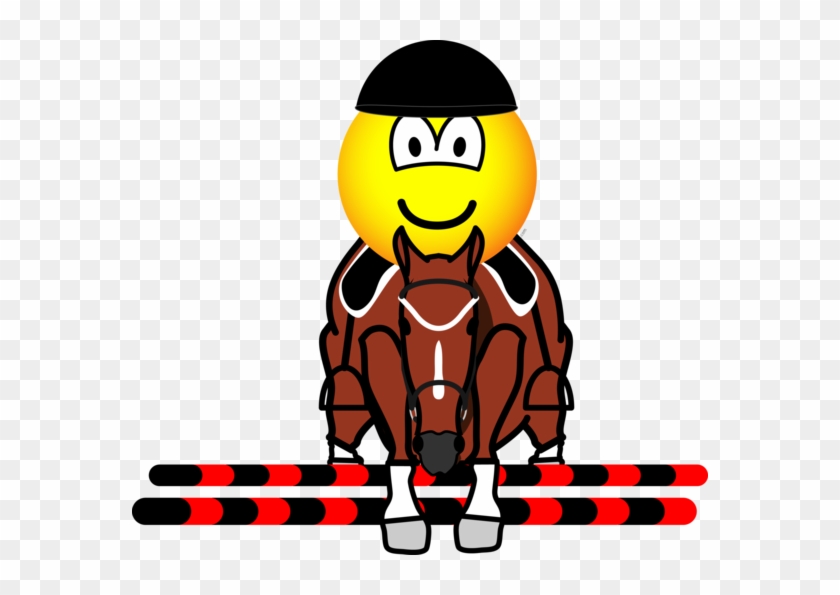 Horse Smiley Equestrian Emoticon Clip Art - Horse Smiley Equestrian Emoticon Clip Art #365985