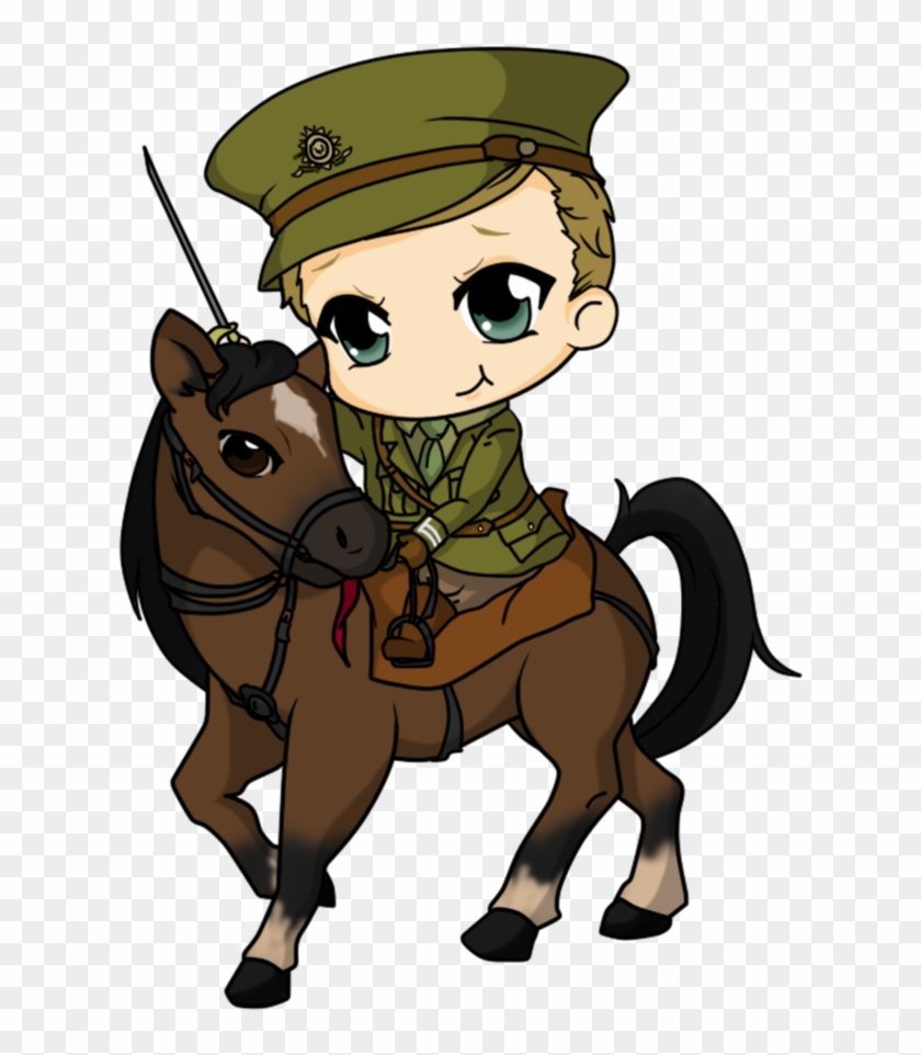 War Horse By Mibu No Ookami - Chibi Horse And Rider #365993