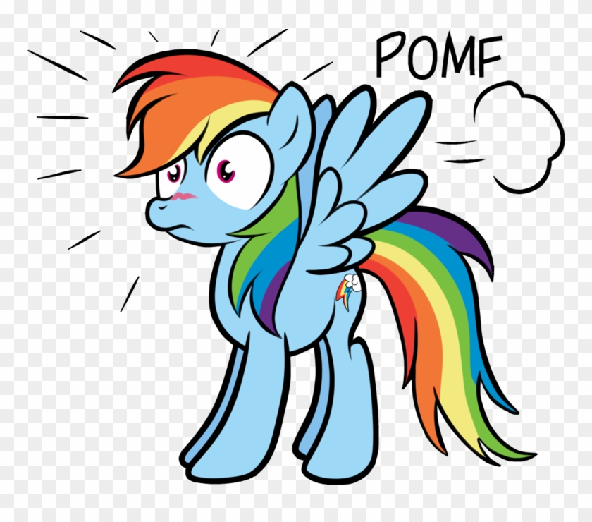 Pome Rainbow Dash Fluttershy Pinkie Pie Pony Derpy - Mlp Wing Pomf #366025