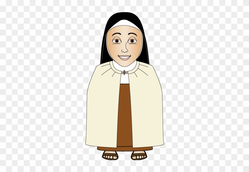 Here Is A Discalced Carmelite, Discalced Meaning Barefoot, - Cartoon #366181