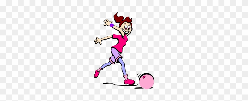 Girl Bowling Hi Clipart - Happy 13th Birthday Daughter Sports Card #366200
