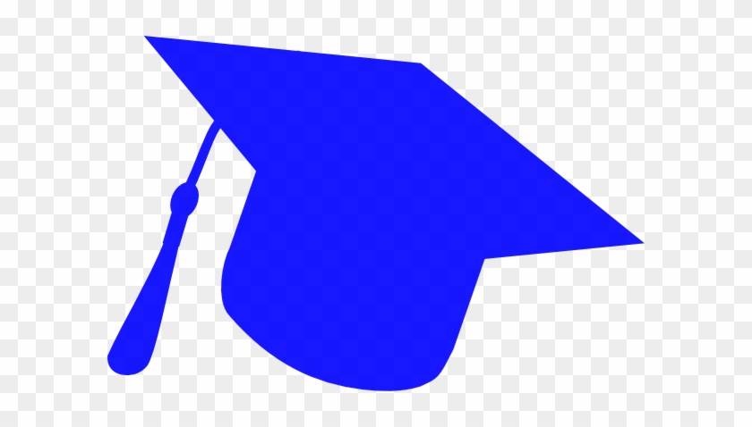 School Graduation Clip Art - Royal Blue Graduation Cap #366365