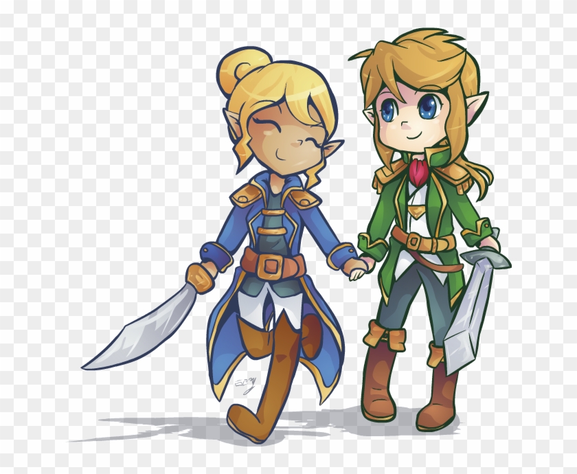 Together We Stand By Lady Of Link - Legend Of Zelda Pirate #366419
