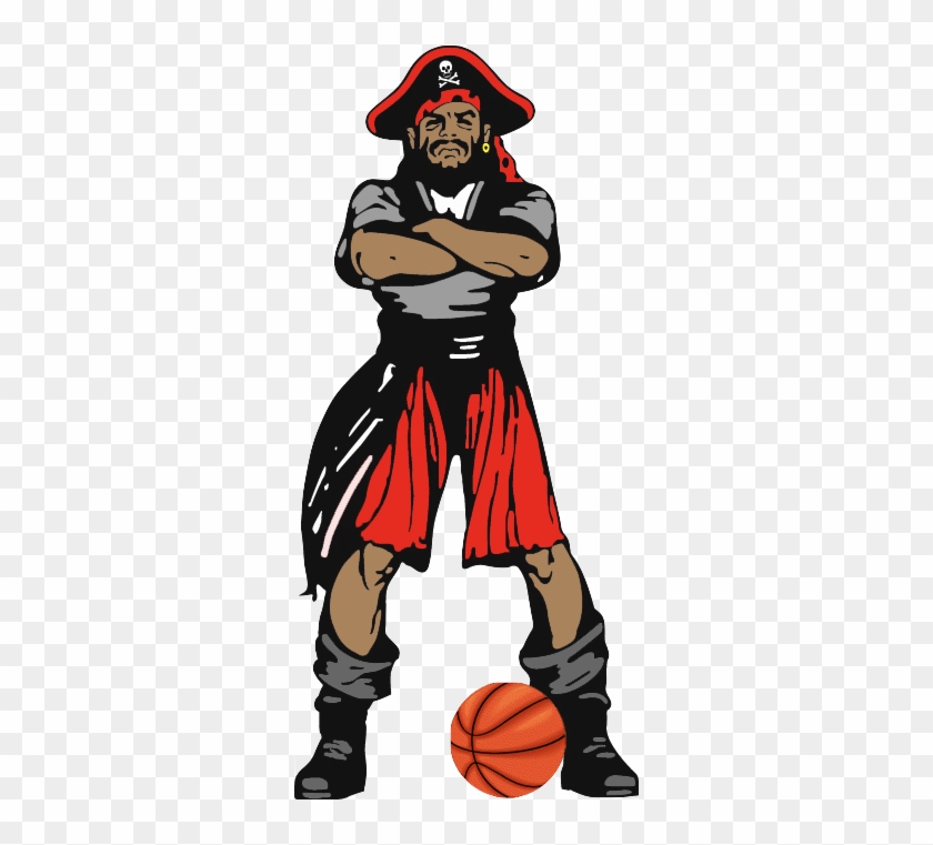 Pirate With A Basketball #366430