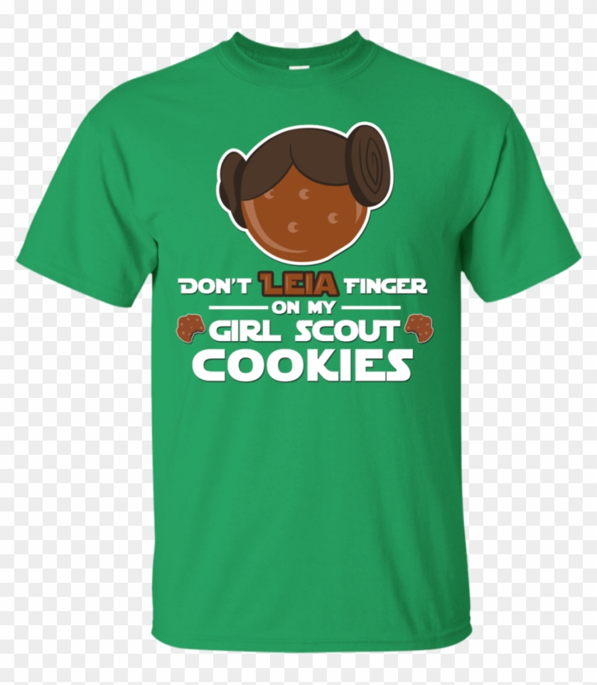 Don't Leia Finger On My Girl Scouts Cookies T Shirts - Eagles Home Dogs Gonna Eat Shirt #366465