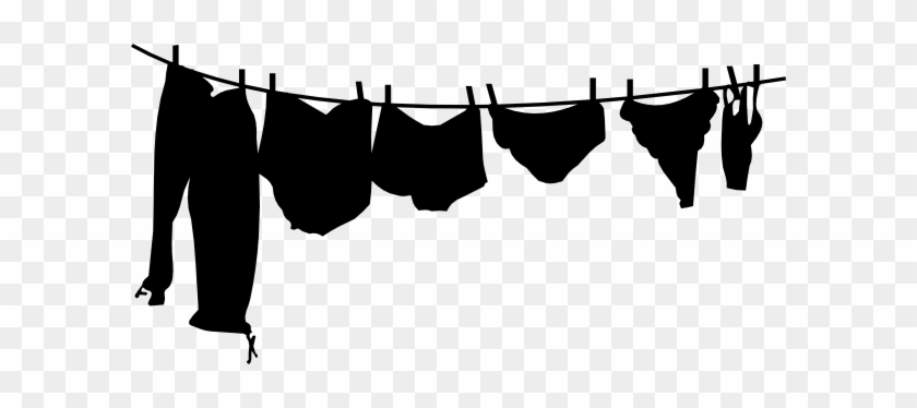 Clothesline Clip Art - Evolution Of Women's Underwear #366590