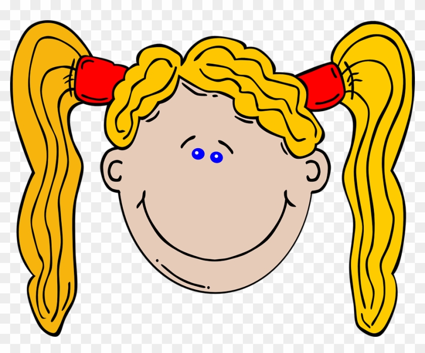 Yellow Wig Cliparts 9, Buy Clip Art - Free Clipart Long Hair #366712