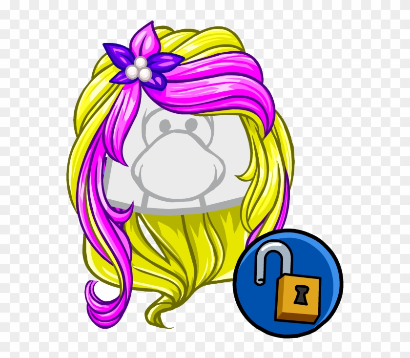 Rocker Club Penguin Wig Cp Trainer - Club Penguin Entertainment Inc #366773