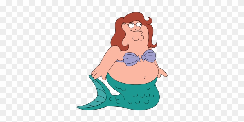 Peter - Mermaid - Peter Family Guy Png #366796