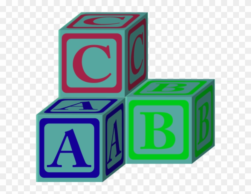 Abc Baby Blocks Clipart - Blocks Clip Art #366846