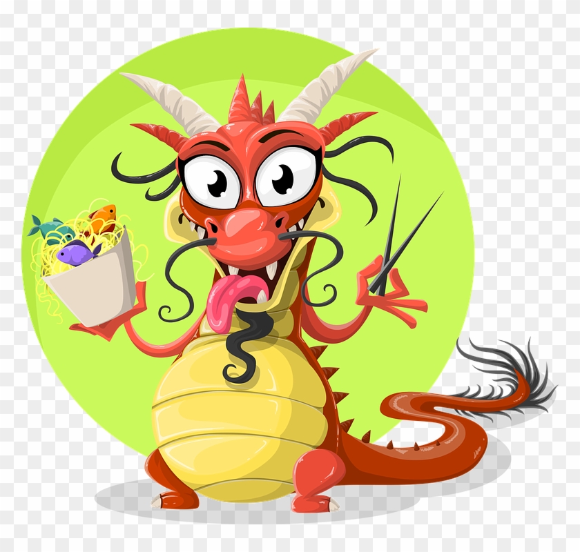 Cartoon Baby Dragon 16, - Cute Chinese Dragon Cartoon #366896