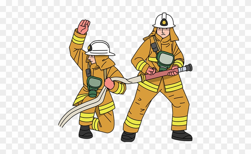 Fire Fighter Illustration #366899