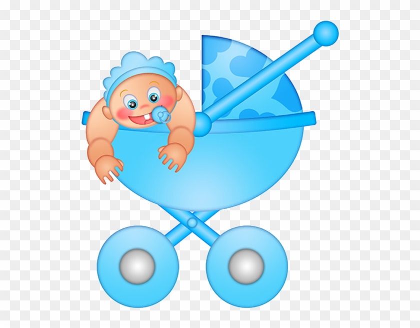 Baby Boy Carriage - Illustration #367001