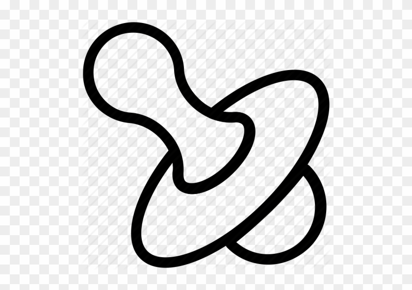 Pacifier Drawing - Biberon Vector Png #367025