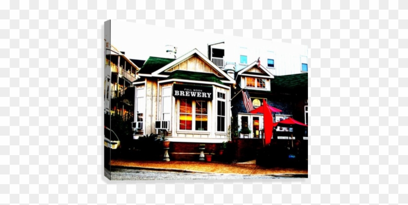 Full Moon Brewery Canvas Print - Motel #367030