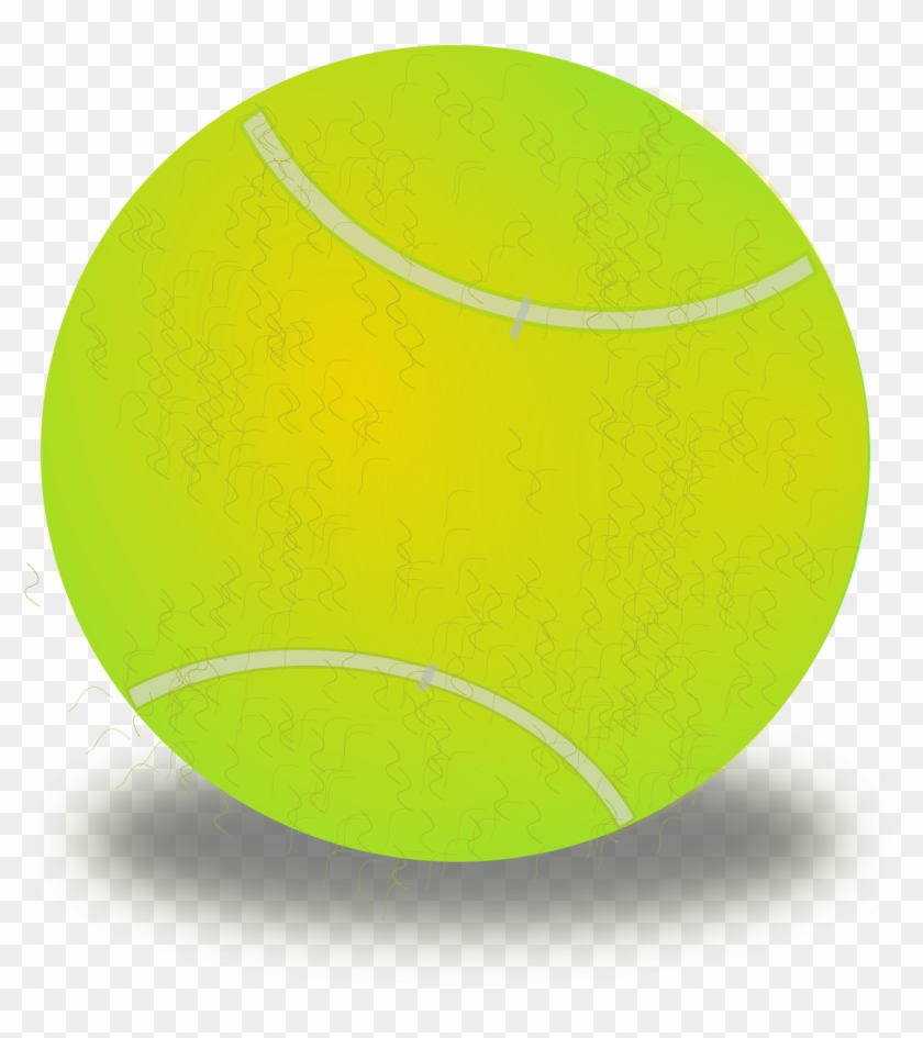 Tennis Ball Svg Vector File Vector Clip Art Svg Clipartsfree - Tennis #367143