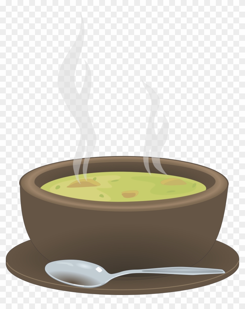 Soup Clip Art - Hot Bowl Of Soup #367156