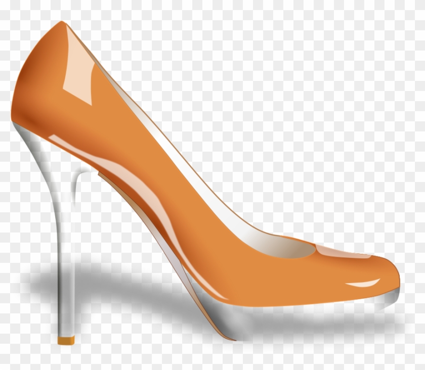 Shoe Svg Vector File, Vector Clip Art Svg File - High Heels Clip Art #367168