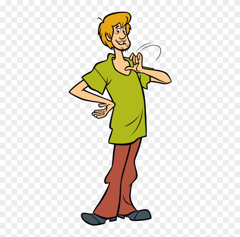 Meet Shaggy At Warner Bros - Shaggy Scooby Doo Vector #367226