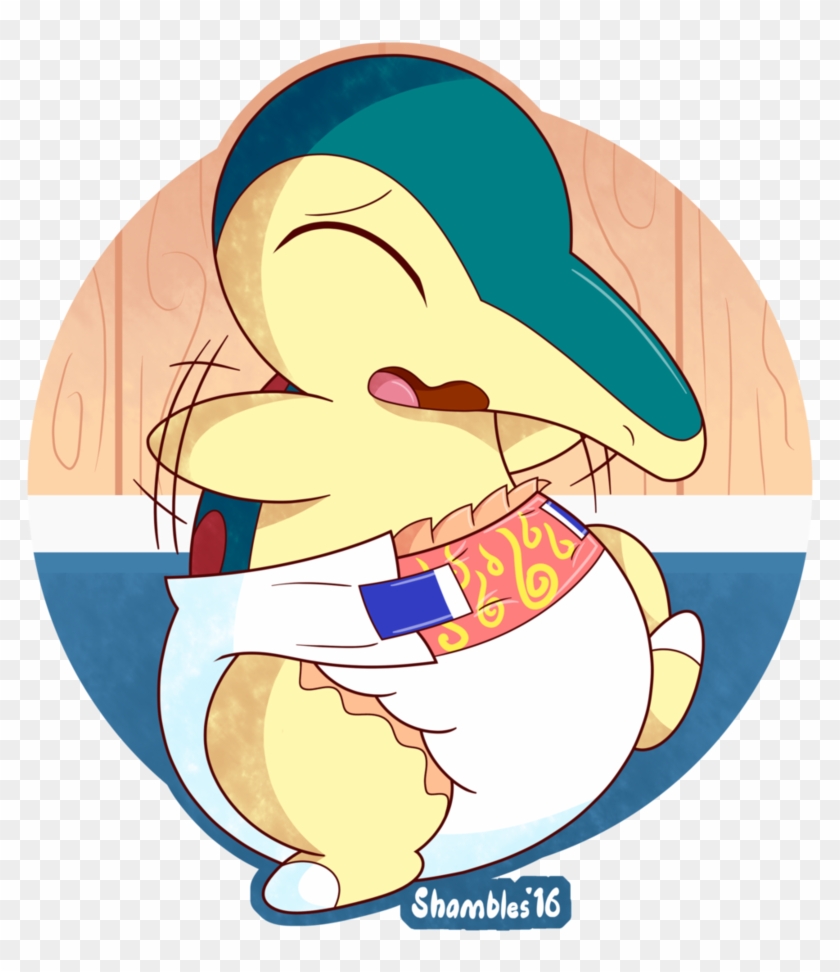 Cyndaquil By The Shambles - Cyndaquil Diaper #367269