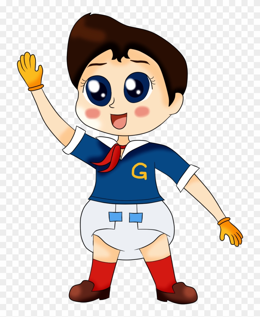 Chibi Go Diaper By Bokeol - Cartoon #367305
