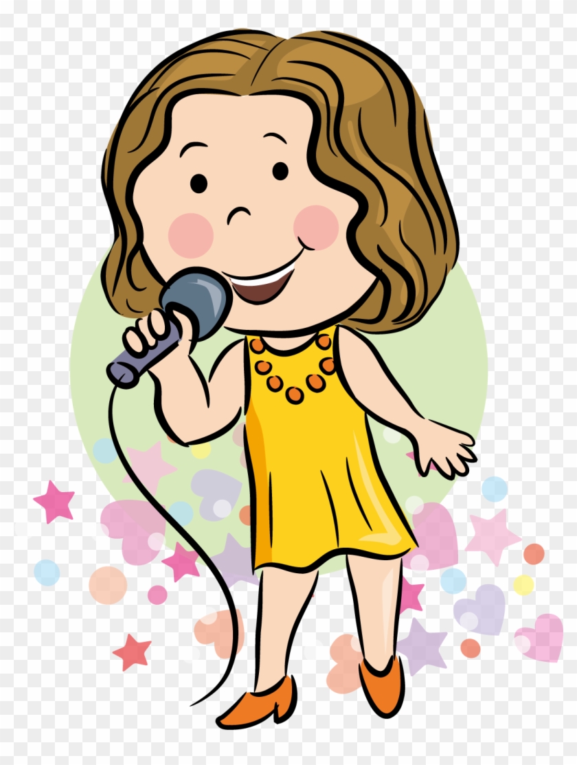 Singing Singer Cartoon - 歌手 卡通 #367447