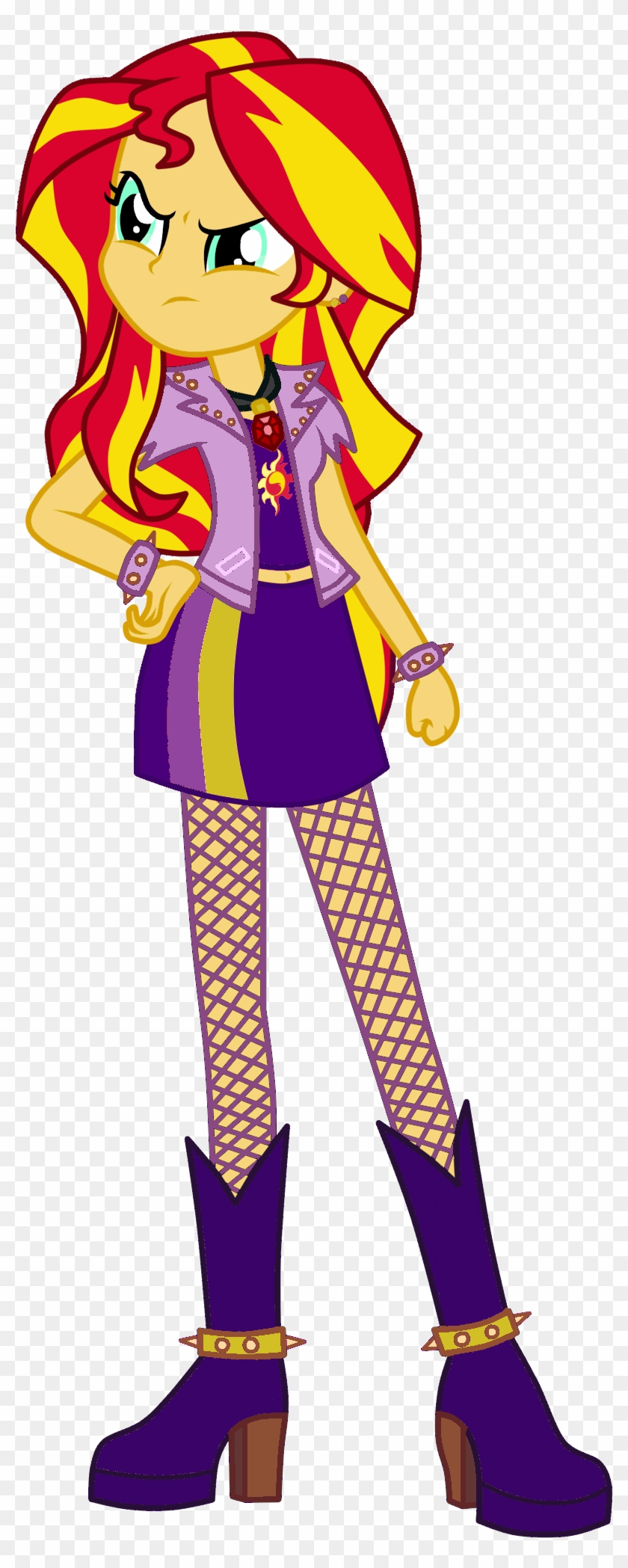 Adagio Dazzle, Alternate Costumes, Artist - Sunset Shimmer Adagio Dazzle #367466