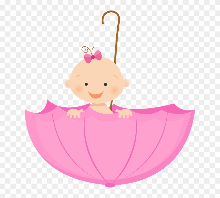 Grávida E Bebê - Baby Shower Umbrella Clipart #367469