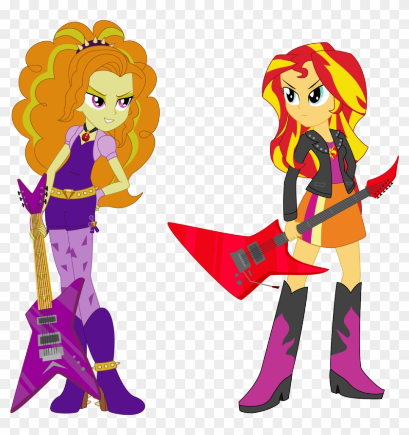 Sunset Shimmer Vs Adagio Dazzle By Algoorthviking - My Little Pony Adagio Dazzle Costume #367480