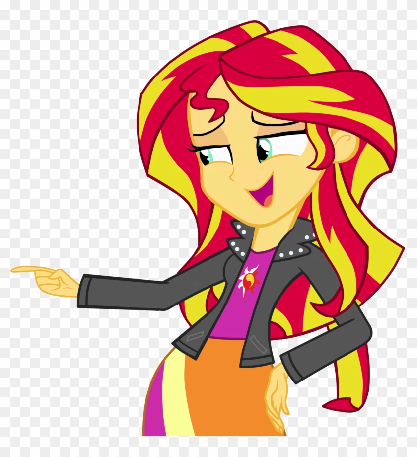 Sunset Shimmer Vector - Pinkie Pie Tom Cat #367512