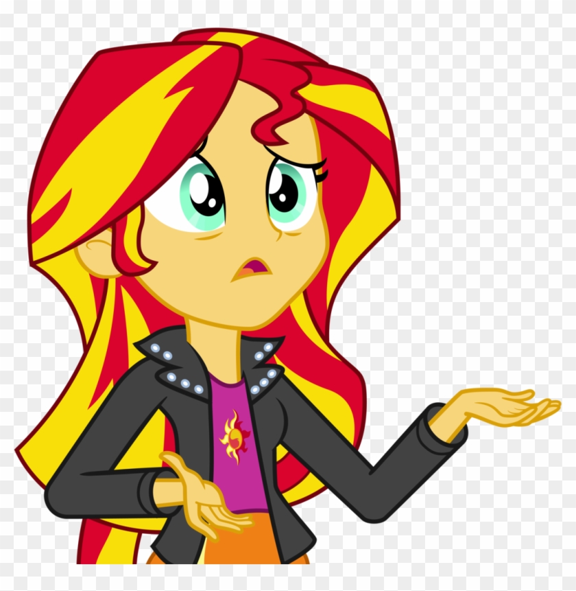 My Little Pony Friendship Is Magic Equestria Girls - Equestria Girls Sunset Shimmer Worried #367521