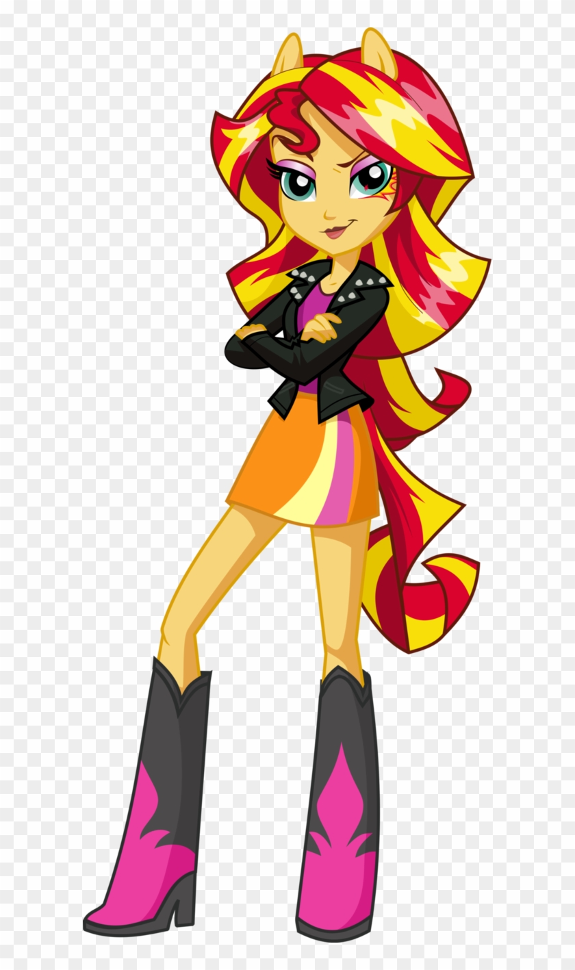 Vector Equestria Girls Box Sunset Shimmer By Will290590 - Little Pony Sunset Shimmer #367591