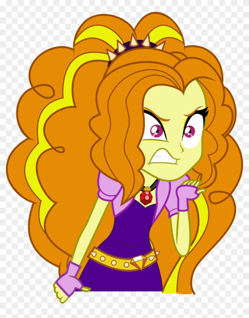 Shut Up By Mit-boy - Equestria Girls Adagio Angry #367600