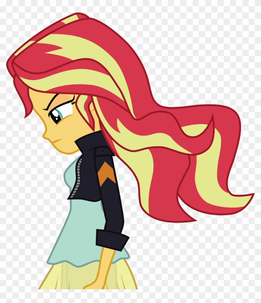Sunset Shimmer Vector By Owlestyle-d8p - Sunset Shimmer My Past Is Not Today Gif #367628